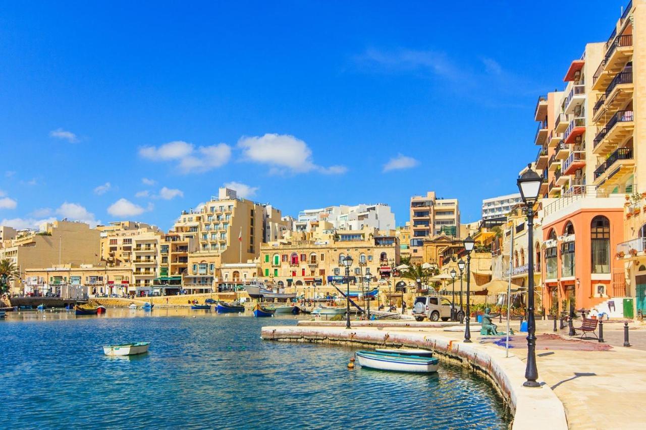 Luxury Garden View At Spinola Bay St Julians Saint Julian's Exterior foto