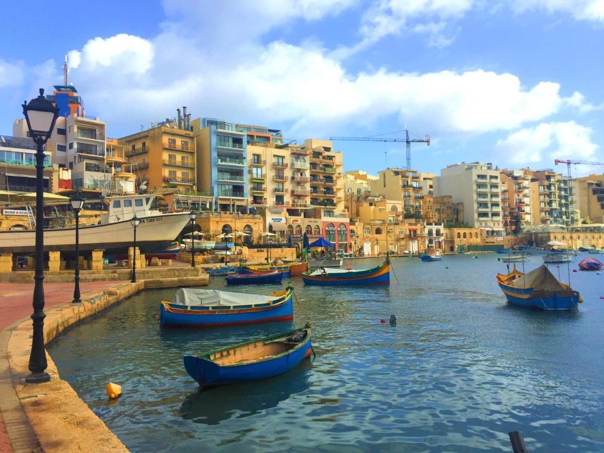 Luxury Garden View At Spinola Bay St Julians Saint Julian's Exterior foto